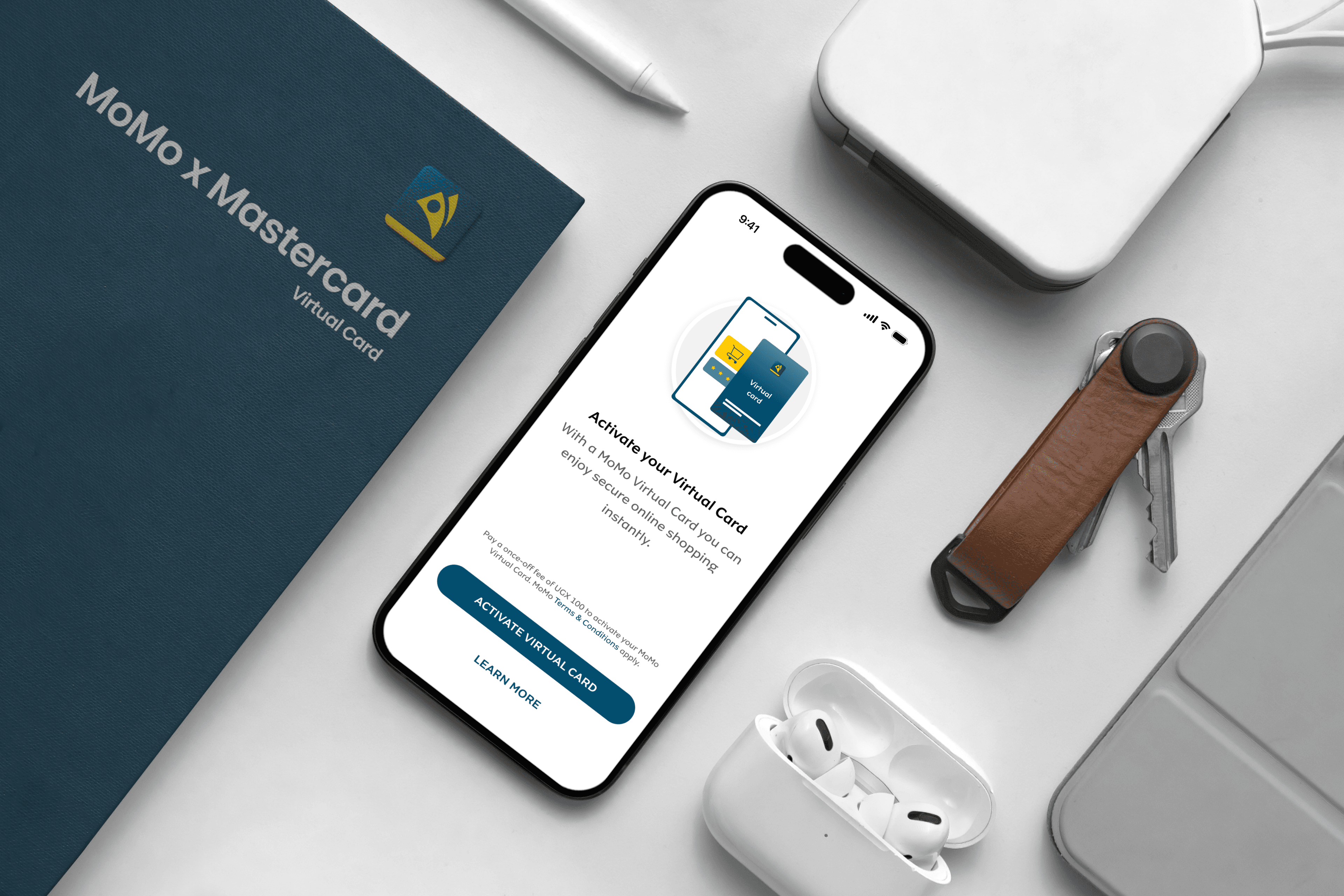 MoMo × Mastercard — virtual card issuance flow