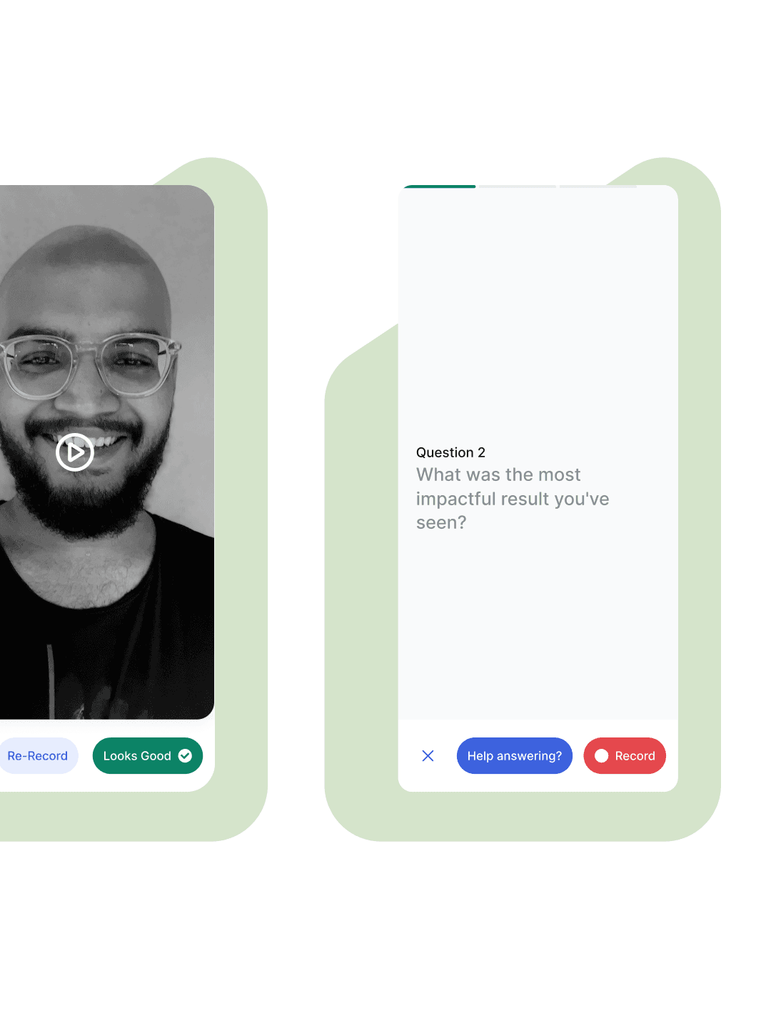 On click — the verified identity, tamper proof, timestamp modal